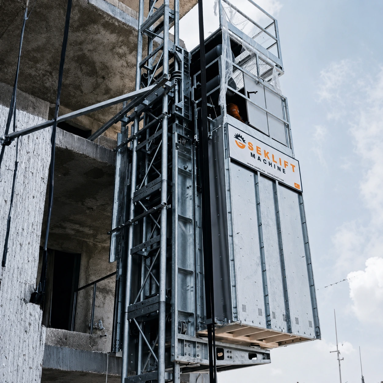 SEKLIFT mining elevator system engineered for demanding mine environments